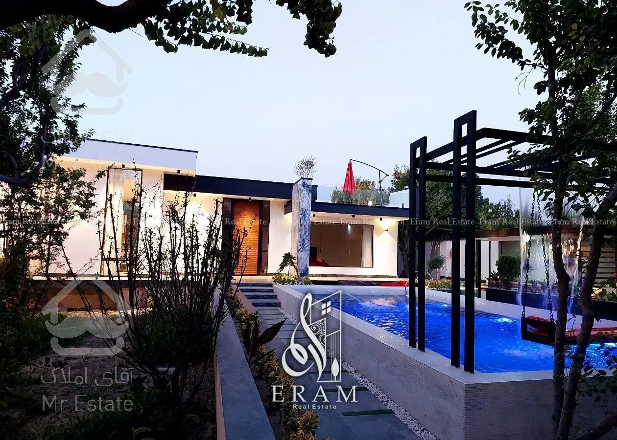 1000 متر باغ ویلا لاکچری در کردزار شهریار