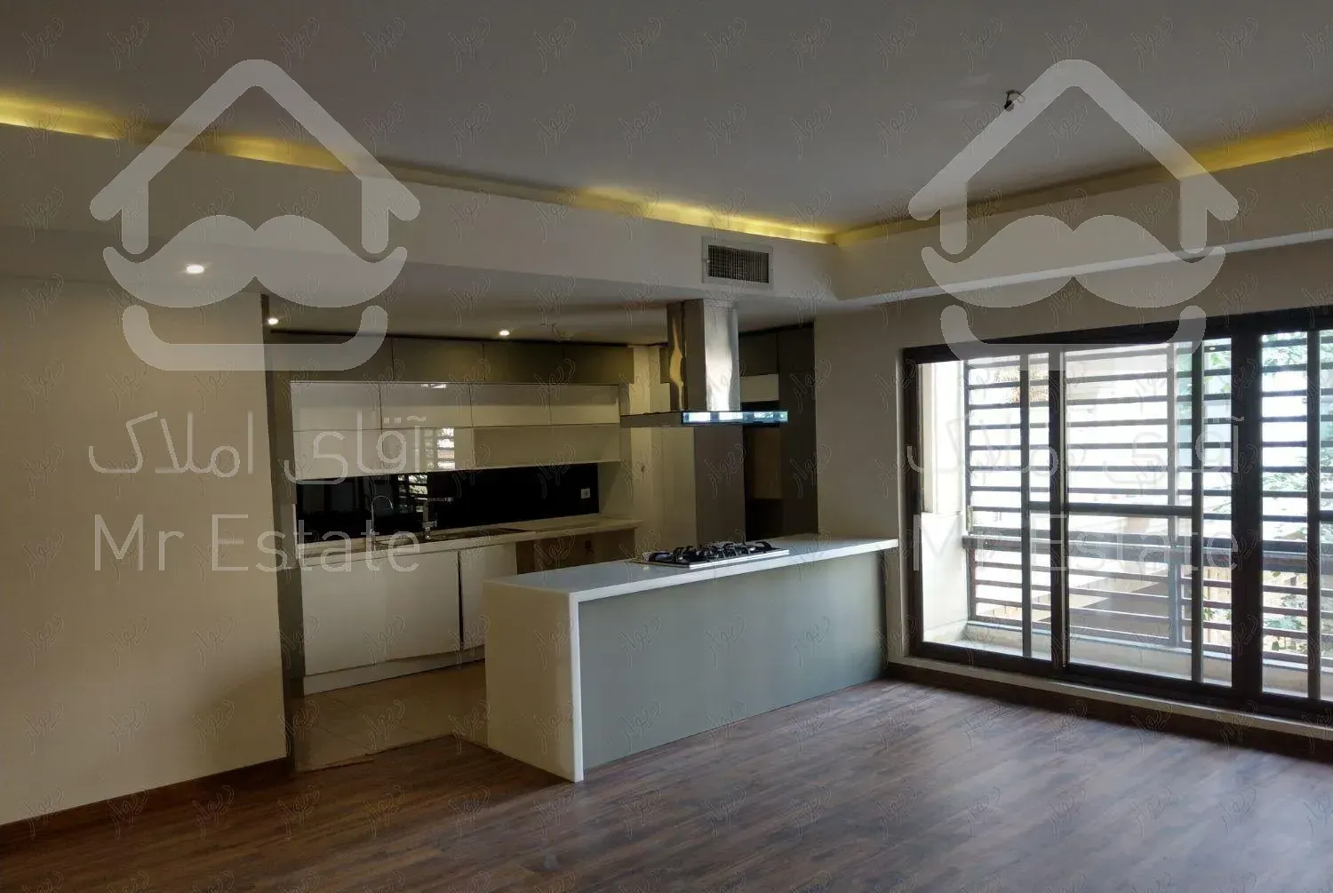 داراباد 220 متر 3 خوابه برج باغ