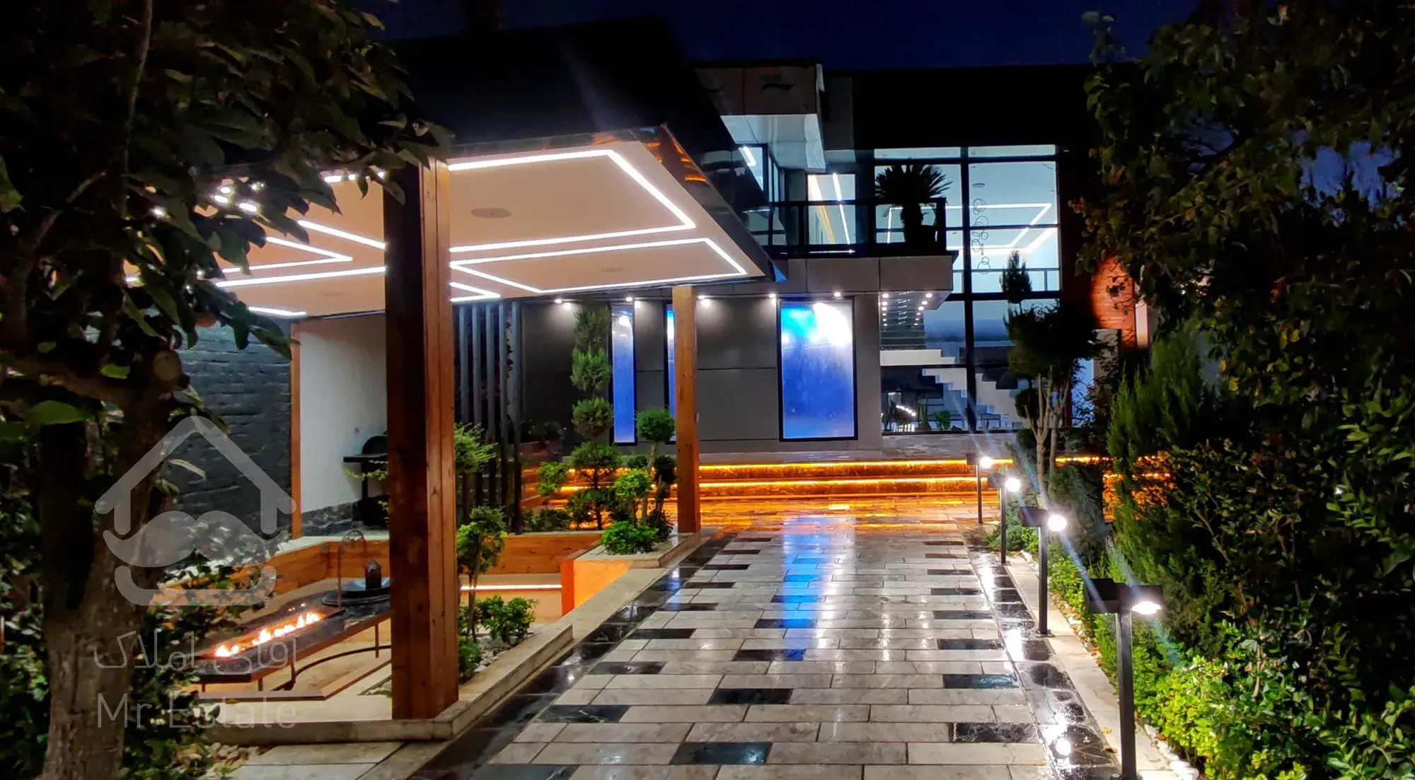 باغ ویلا ، دوبلکس واقع در ملارد ، لم آباد