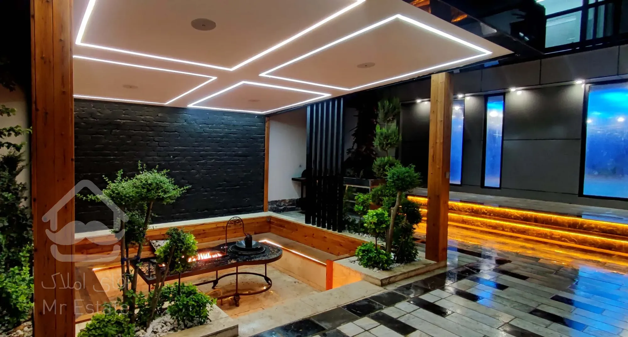 باغ ویلا ، دوبلکس واقع در ملارد ، لم آباد