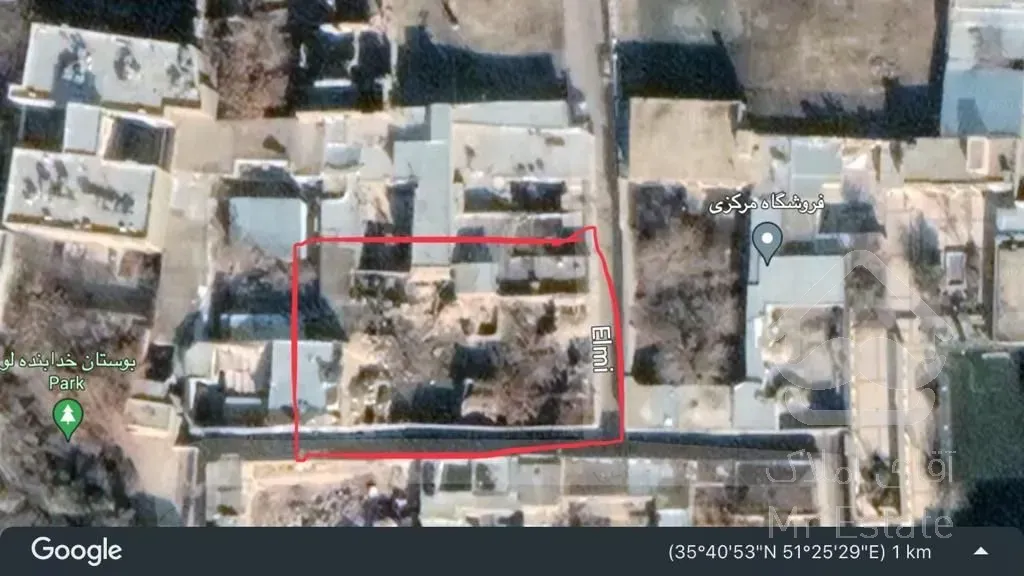 ۵۶۴ متر زمین دو نبش مسکونی تجاری