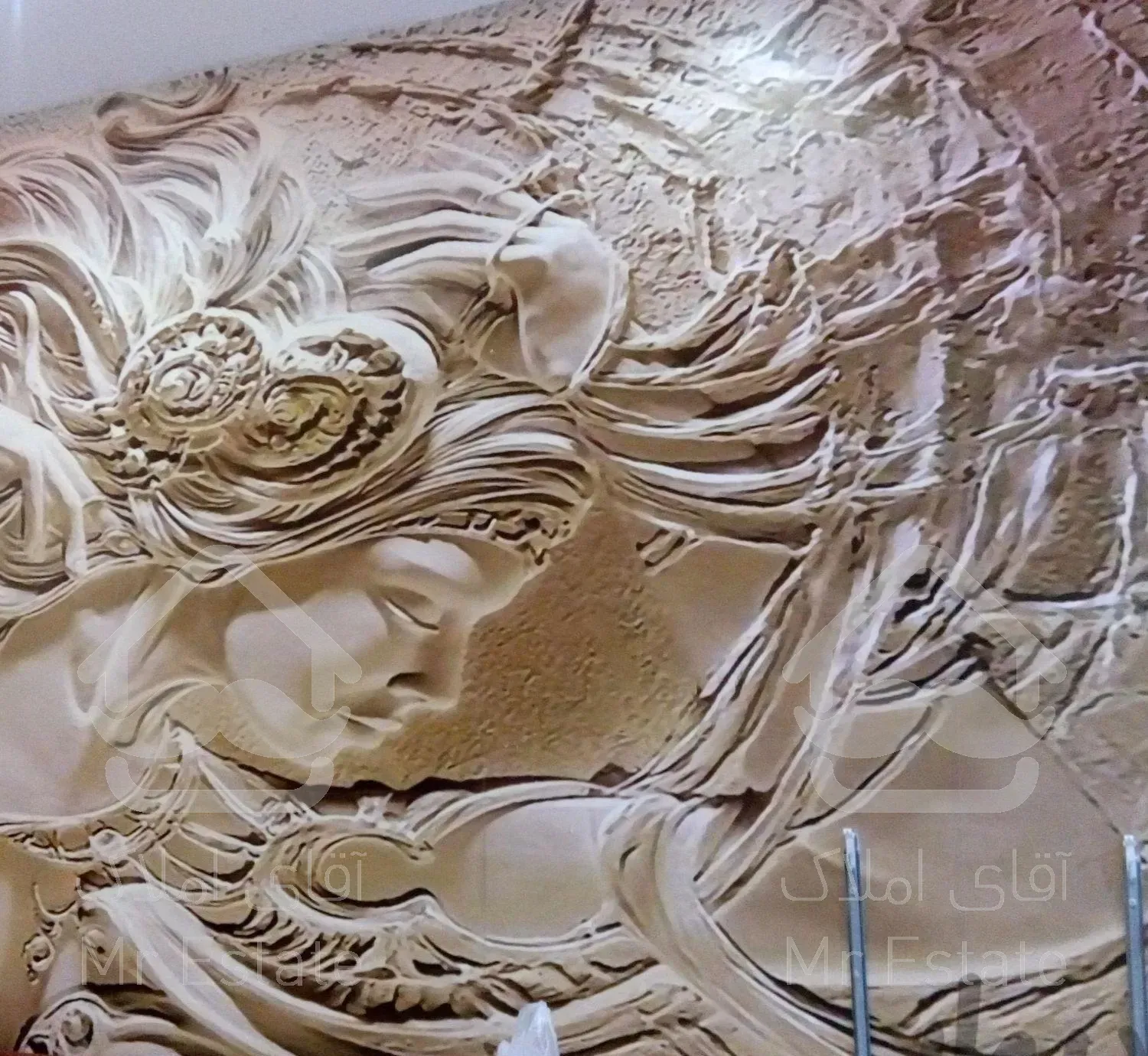 نصب کاغذ دیواری پوستر دیواری نقاشی ساختمان