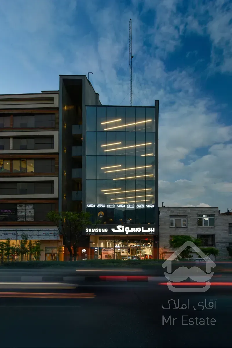 ۲۲۰ متر سند اداری بر اندرزگو ، نوساز مدرن ، ۴ پارکینگ