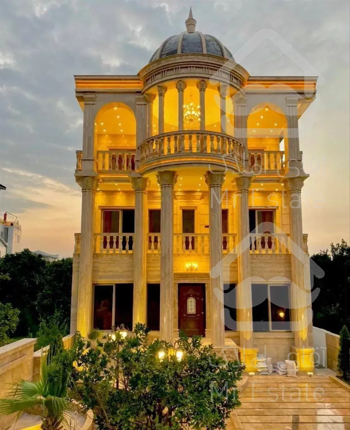 کاخ ویلا تریبلکس اعیانی 360متری سند دار