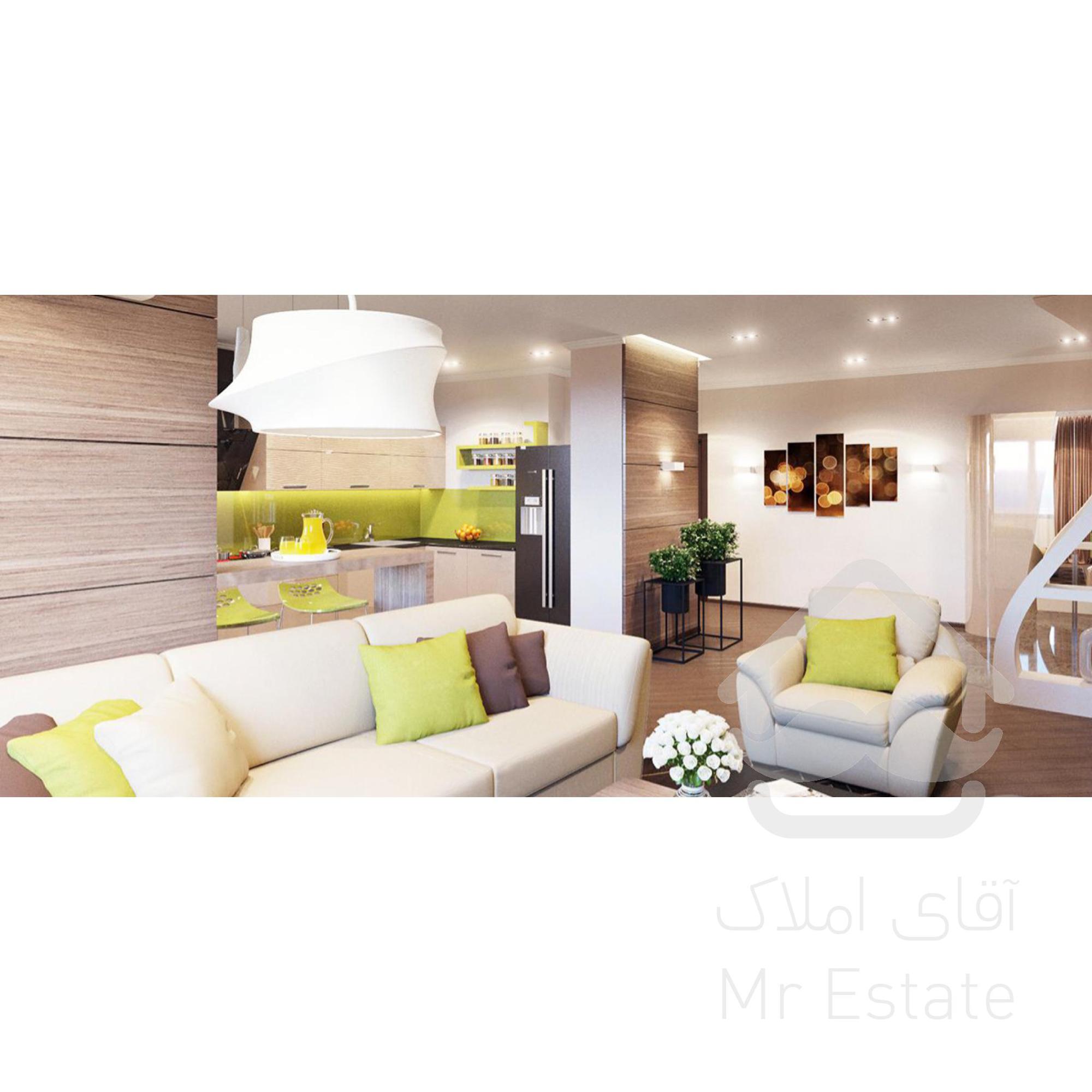 8۵ متر دریاچه چیتگر فول امکانات ویو ابدی