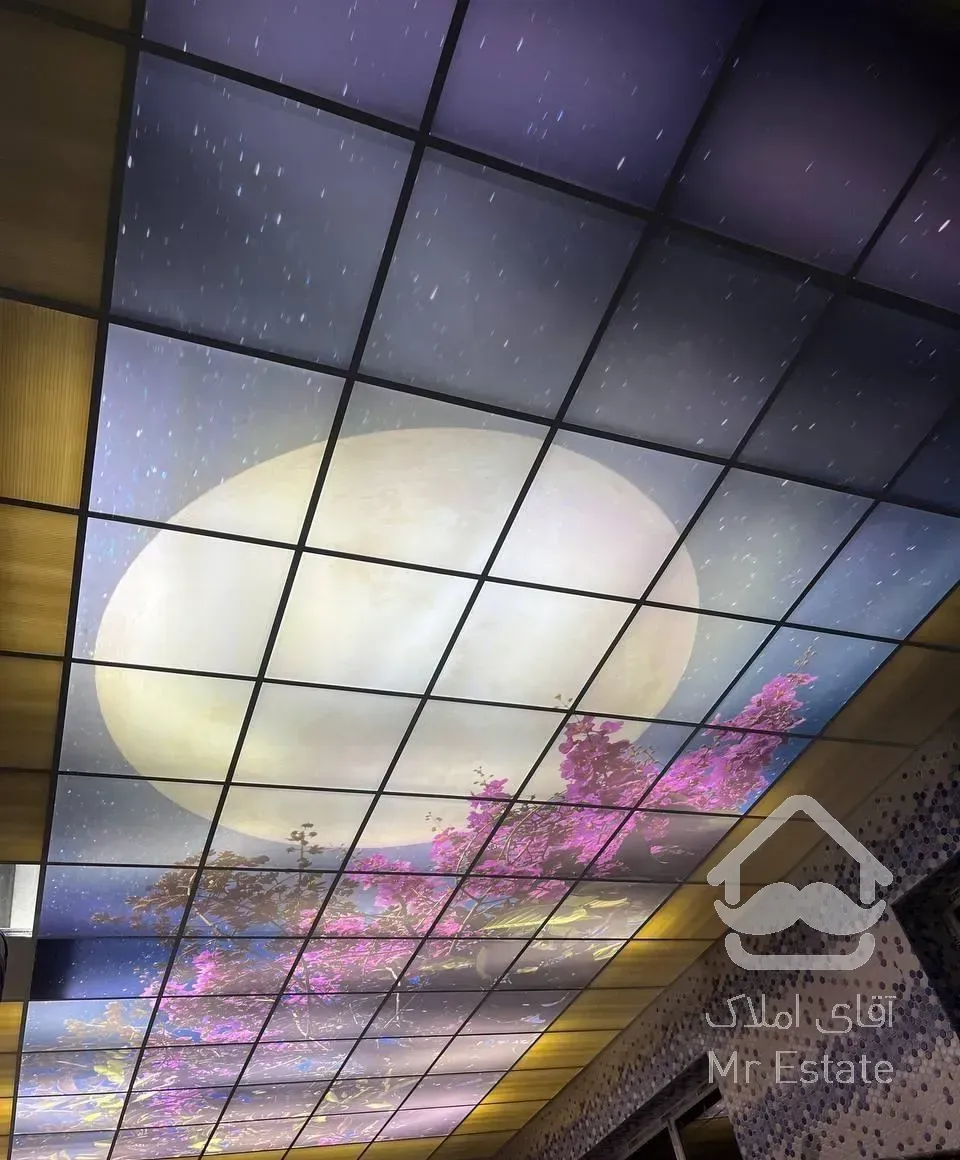 سقف کاذبpvcآسمان مجازی تایل گچیcncطلق معرق کناف