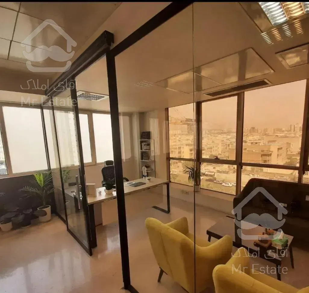 ۱۰۰ متر فلت اداری تاب لوکیشن و شیک دریاچه چیتگر