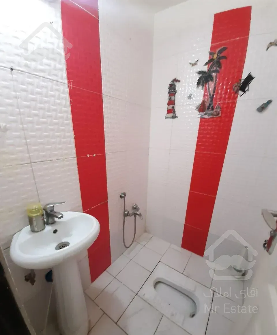 53 متر طبقه 5 با آسانسور و پکیج و کولر گازی