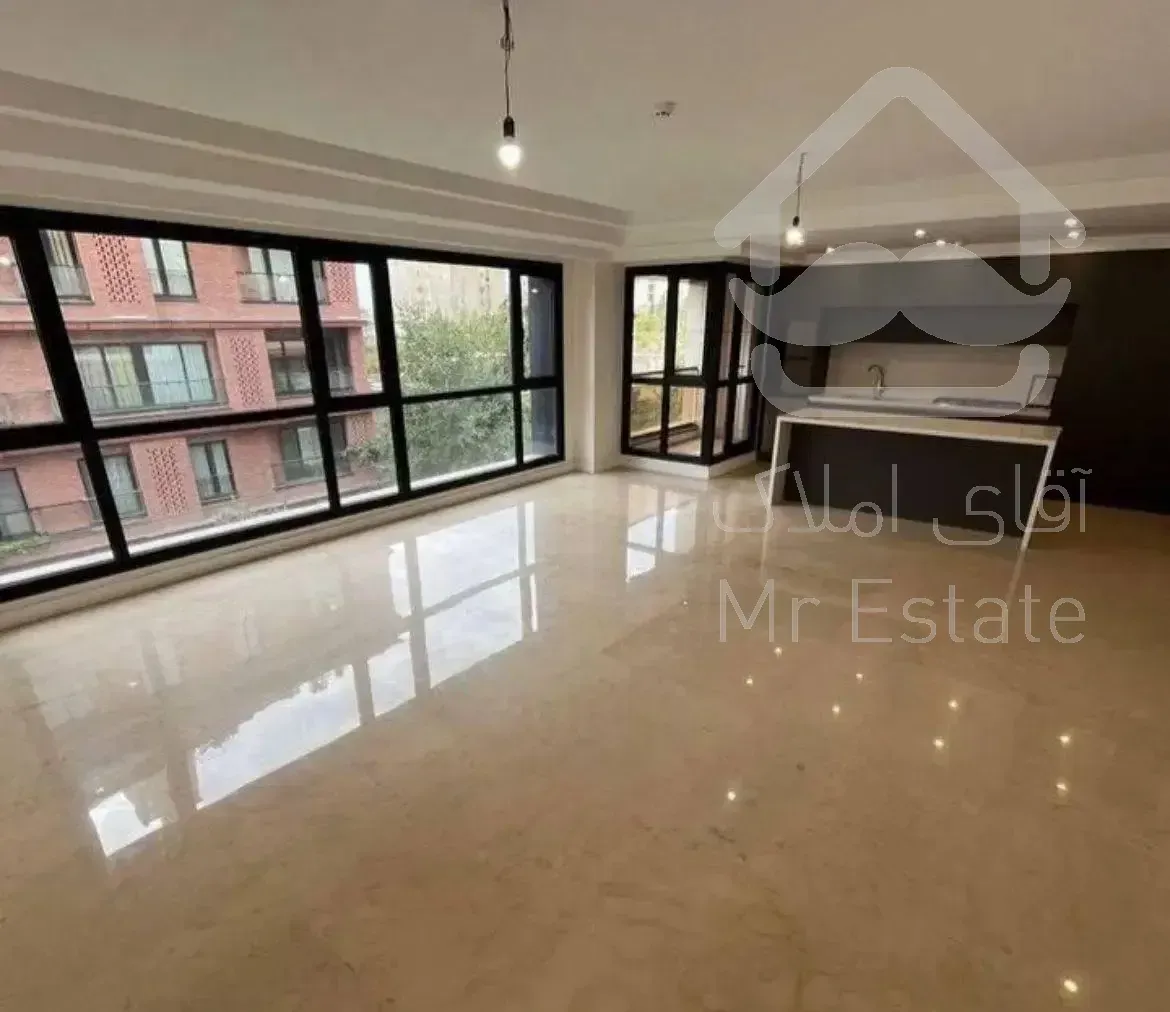 ۱۵۰متر/نوساز/تکواحدی/سوپر لوکس/۲پارکینگ سندی