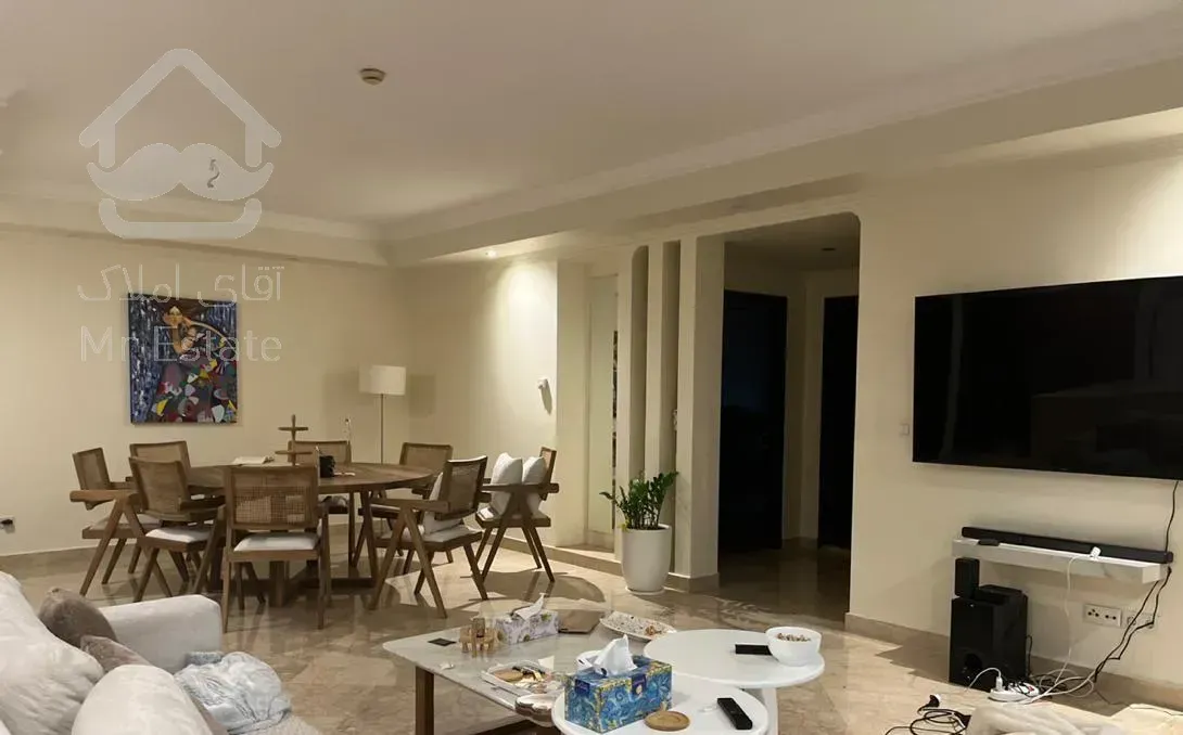 آپارتمان ۱۱۵ متر ۲ خواب فول کامرانیه + ۲۰ متر حیاط