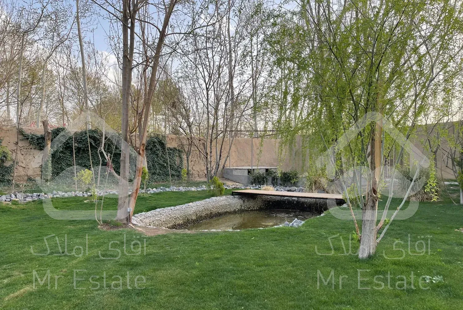 اجاره باغ 4500 متر