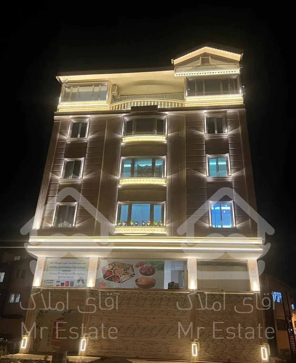 اپارتمان تک واحدی بر اتوبان شهرک عباس اباد