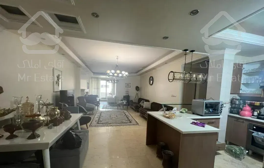 آپارتمان۱۲۰متری۲خوابه با ۲پارکینگ سندی