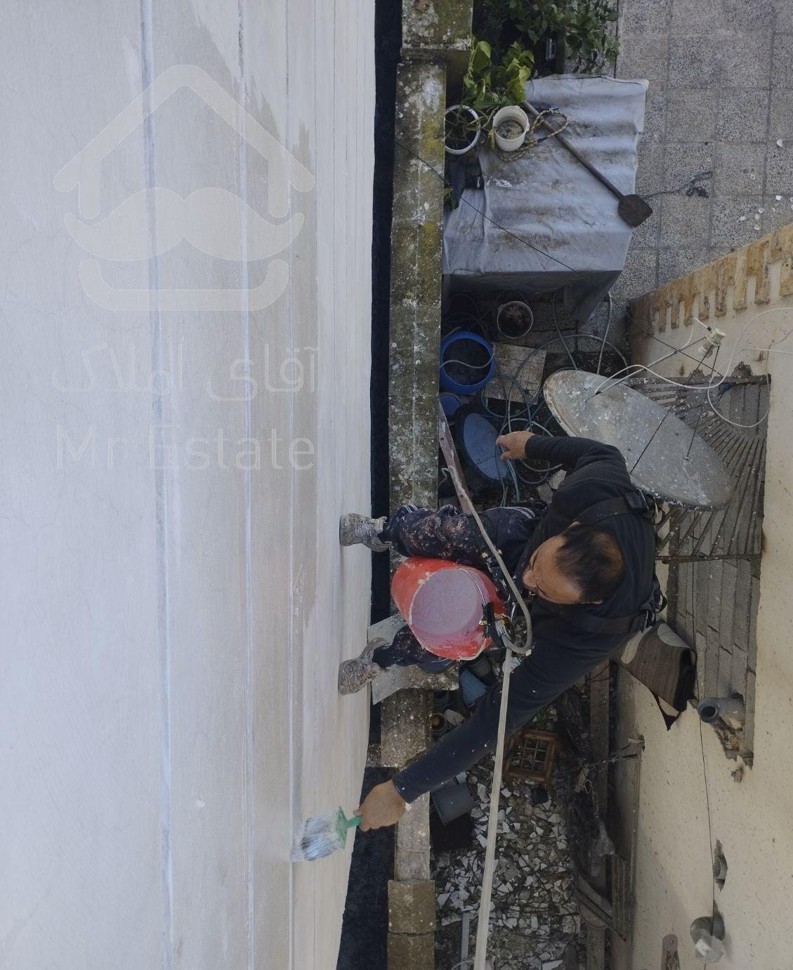 عایق نما نصب حلب آبندی نما پشت بام راپل بندباز