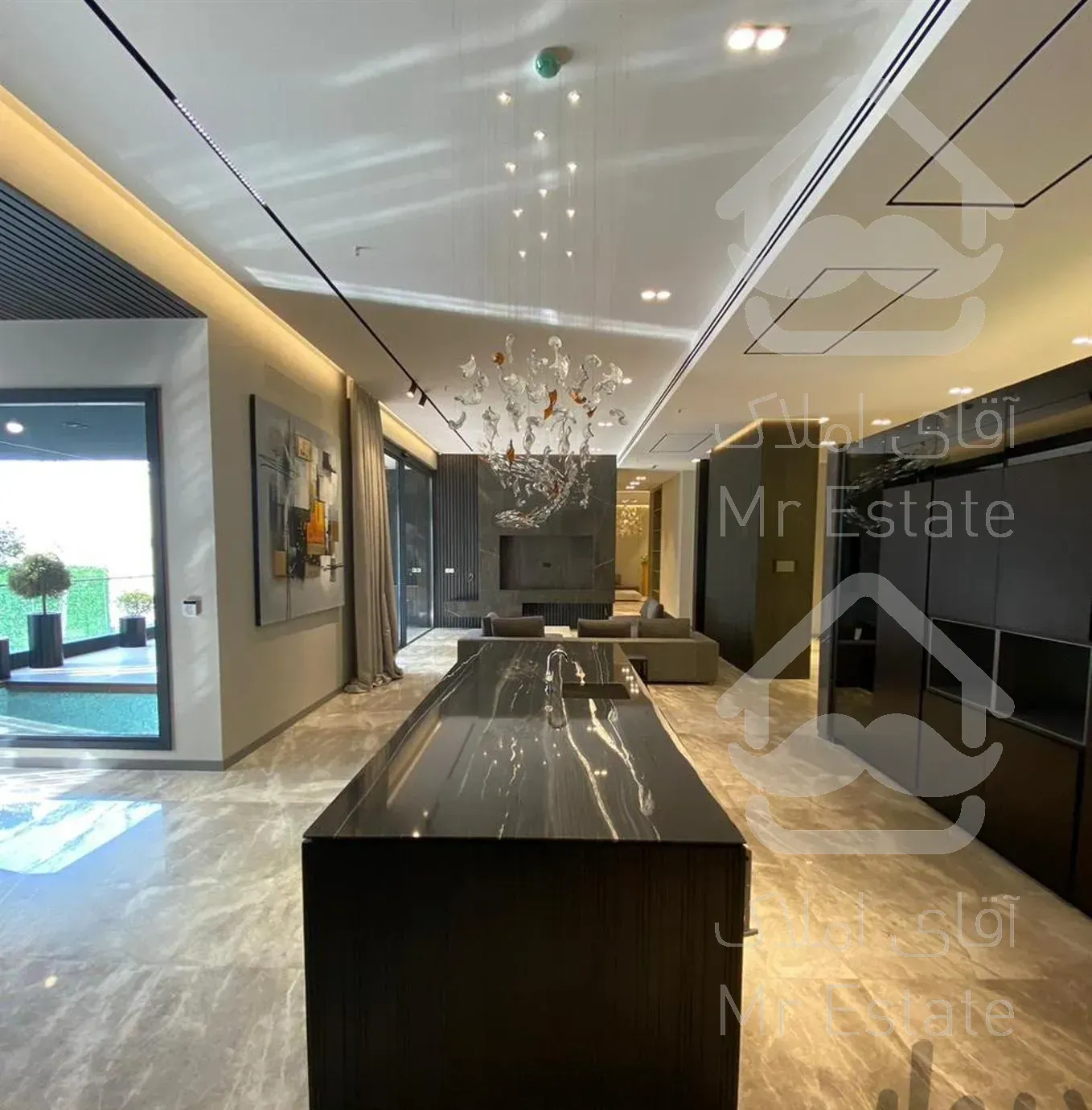 ۵۵۰ متر پنت هاوس نیاوران