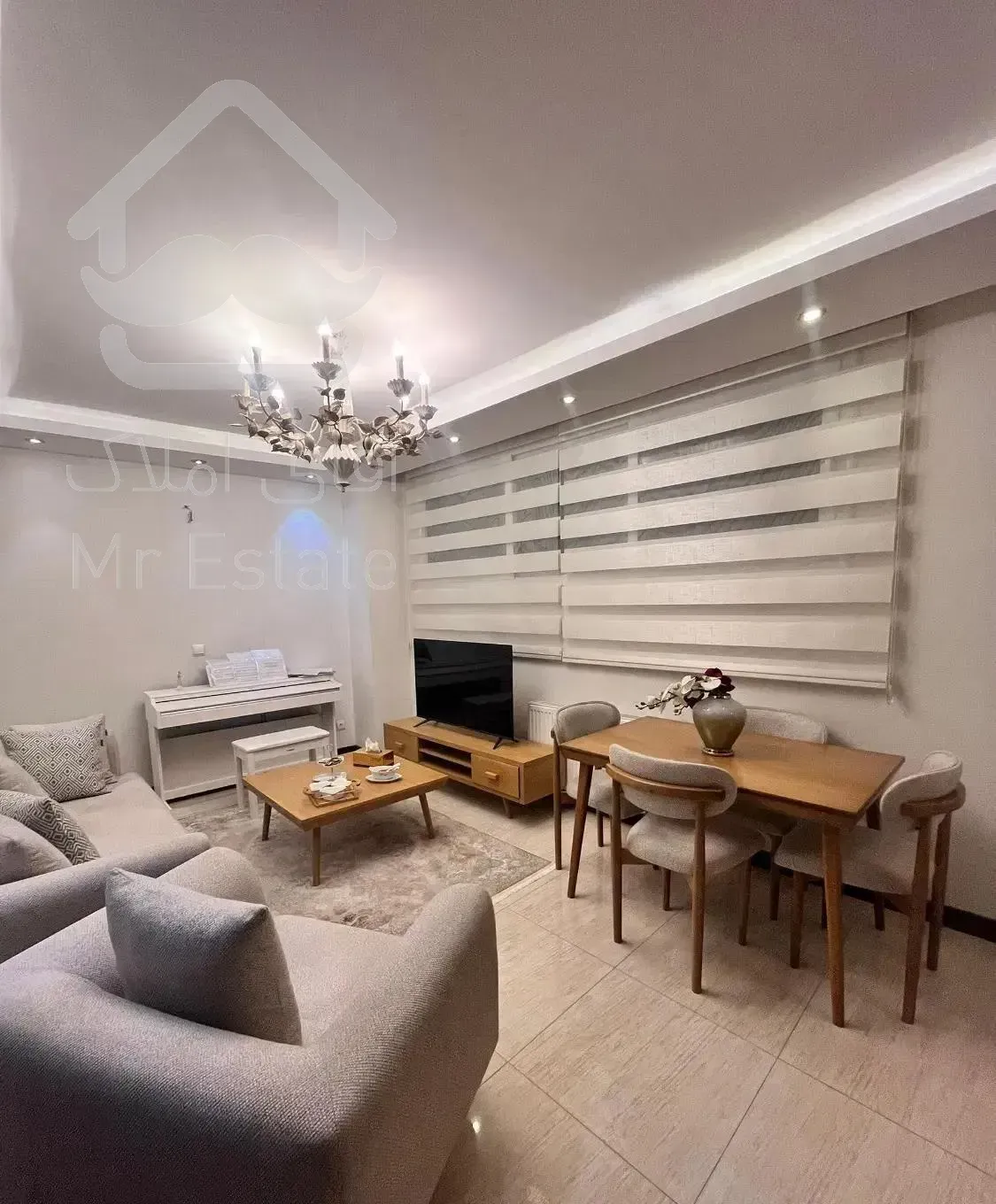 رهن یک واحد آپارتمان کلید اول مبله