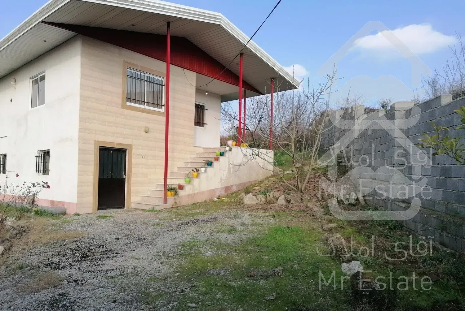 اجاره خانه باغ ویلایی روی تپه با چشم انداز