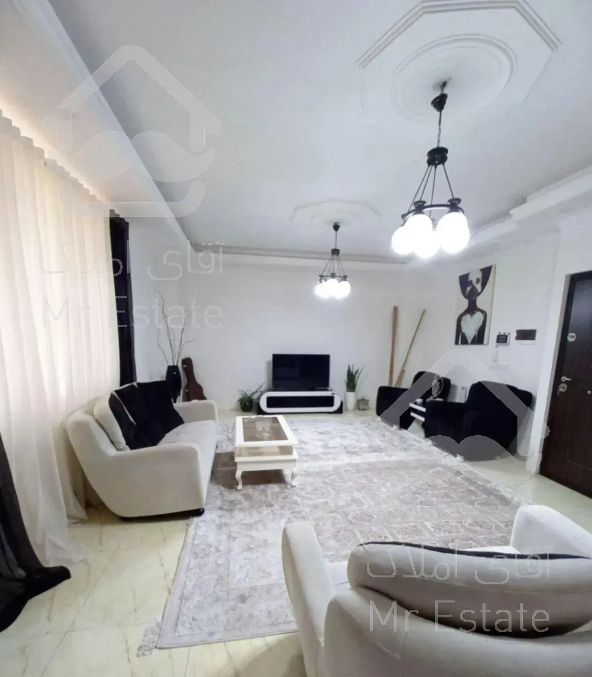 53متر سالن پرده خور تک برگ / تهرانسر اصلی