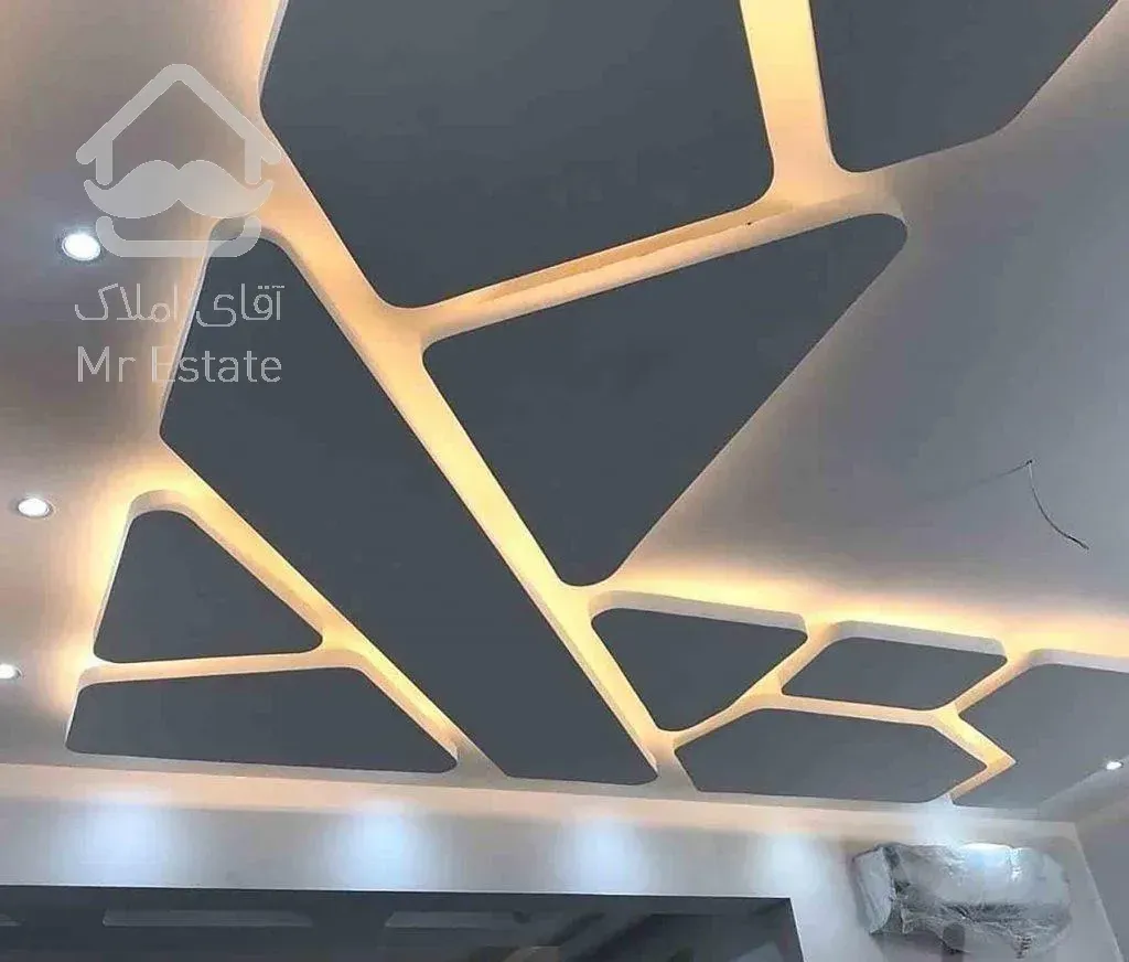 اجرای کناف کابینت کاغذ دیواری ماربل شیت ترموود