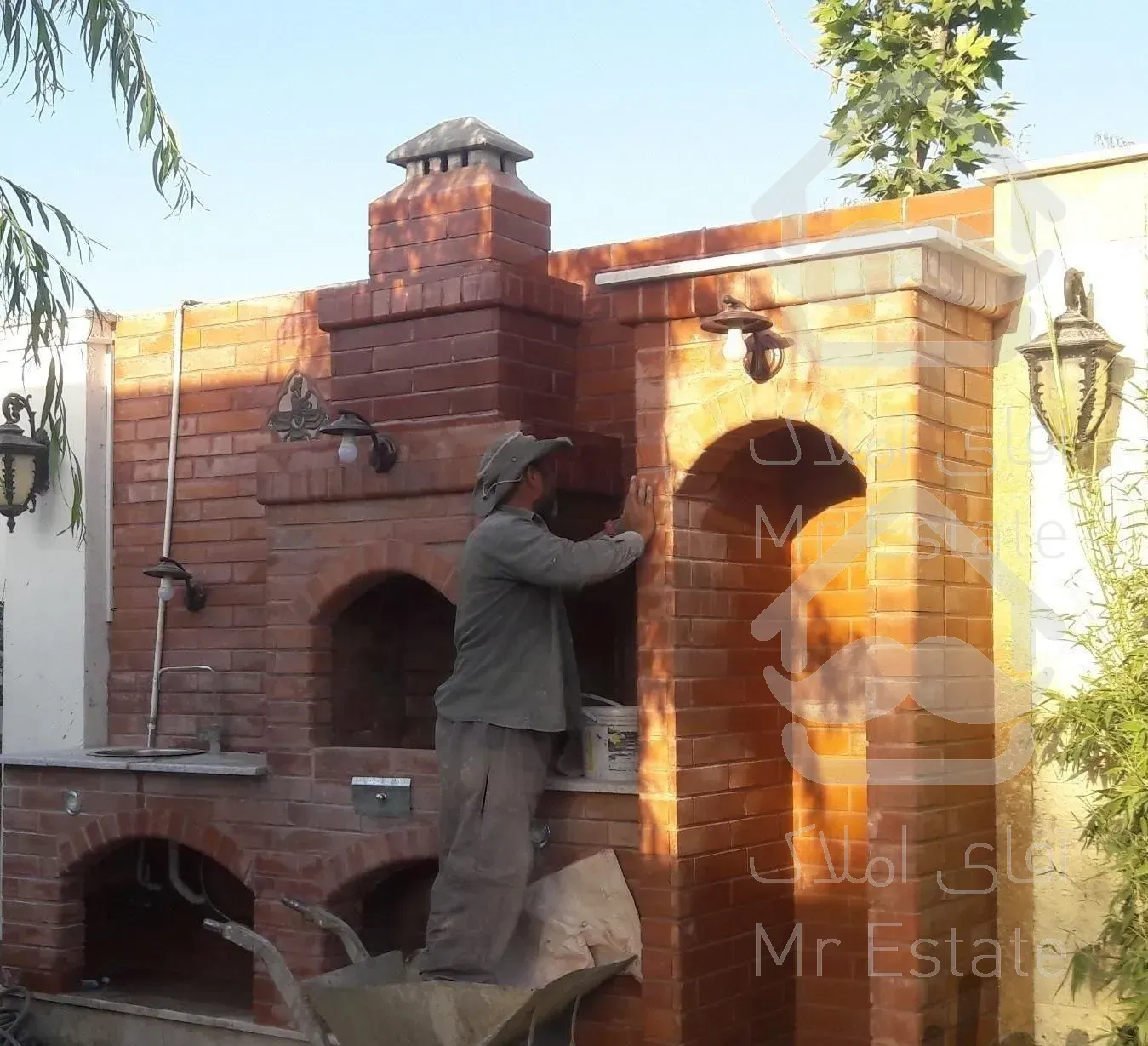 ساخت و تعمیر انواع شومینه وباربیکیو