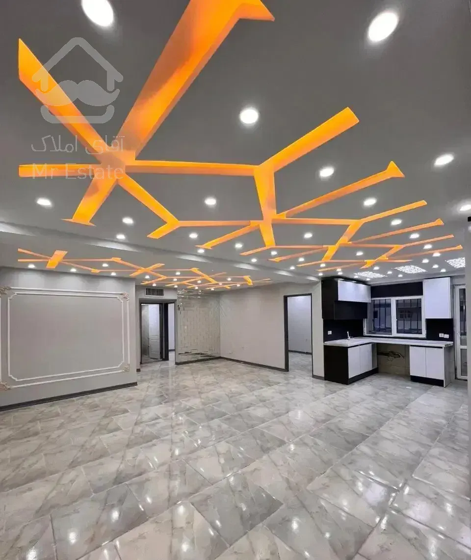 پرندآپارتمان سه خوابه 45 متر پذیرایی بدون پرتی