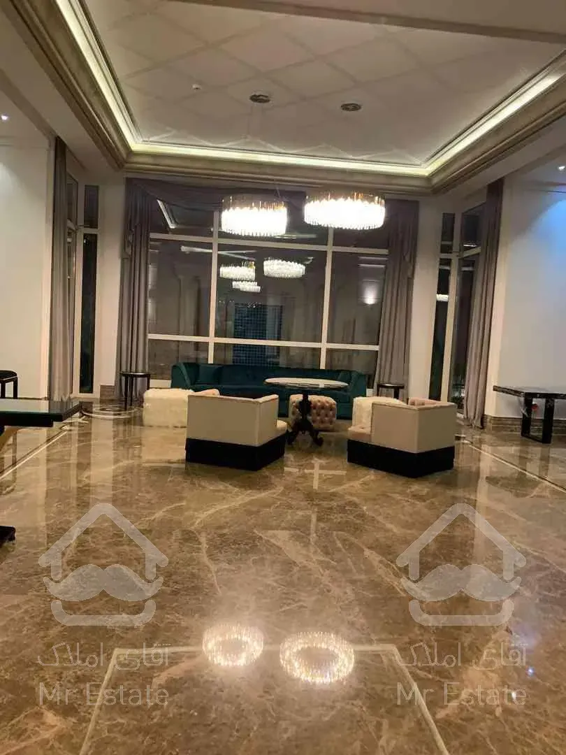 آپارتمان ۳۴۰متر فرمانیه سنبل ۴خواب نوساز تراس فرنیش تک واحد نورگیر