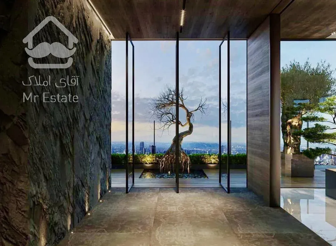 ۳۸۰ متر نیاوران تراس بر فراز شهر