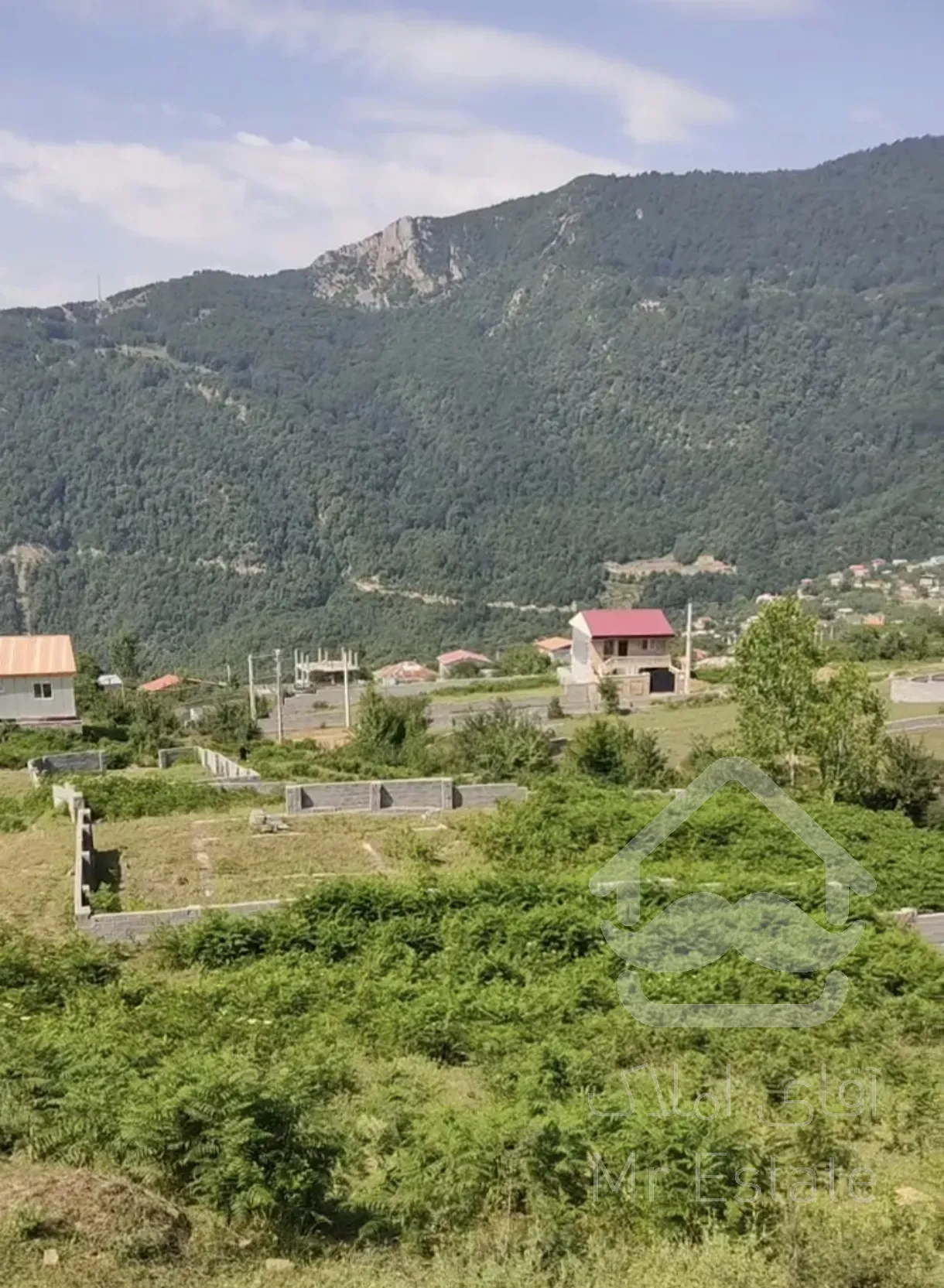 330 متر زمین واقع در سوادکوه روستای کارمزد با ویوی عالی