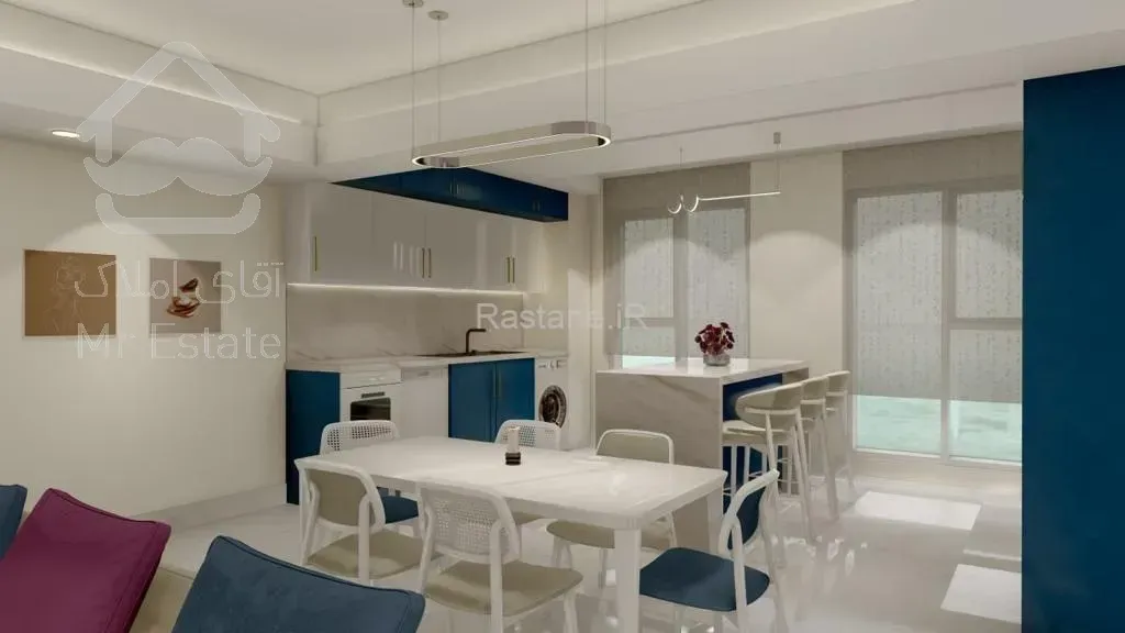 چیتگر بمب سرمایه‌گذاری   پیش فروش واحد ۱۰۶متری  برج فاخر و   مجلل  بنیتاسند تک برگ  اقساطی