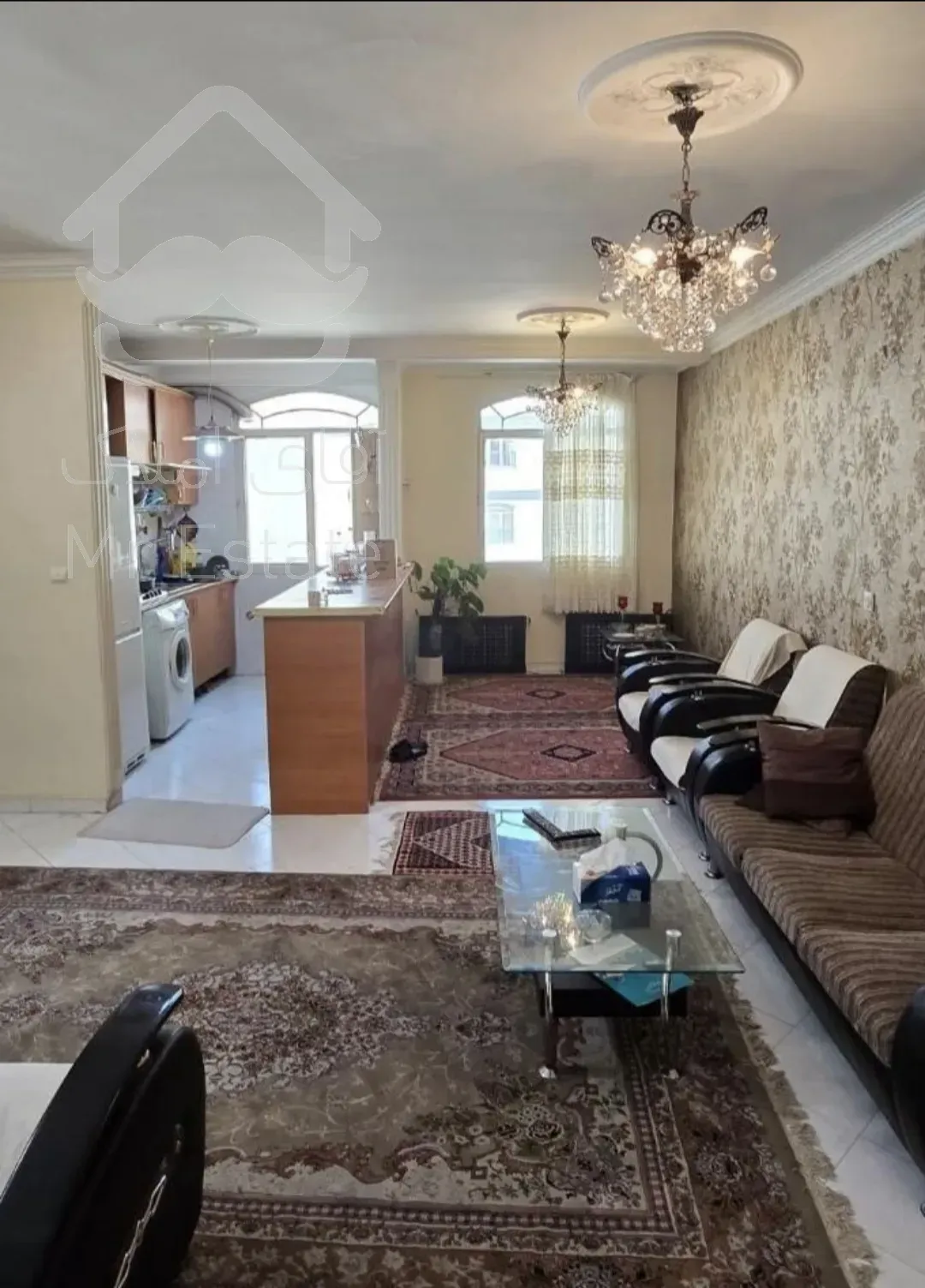 رهن اجاره آپارتمان/دو خواب/ایت الله کاشانی