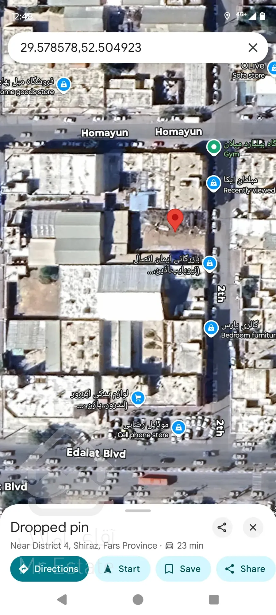 فروش قطعه زمین واقع در بلوار عدالت