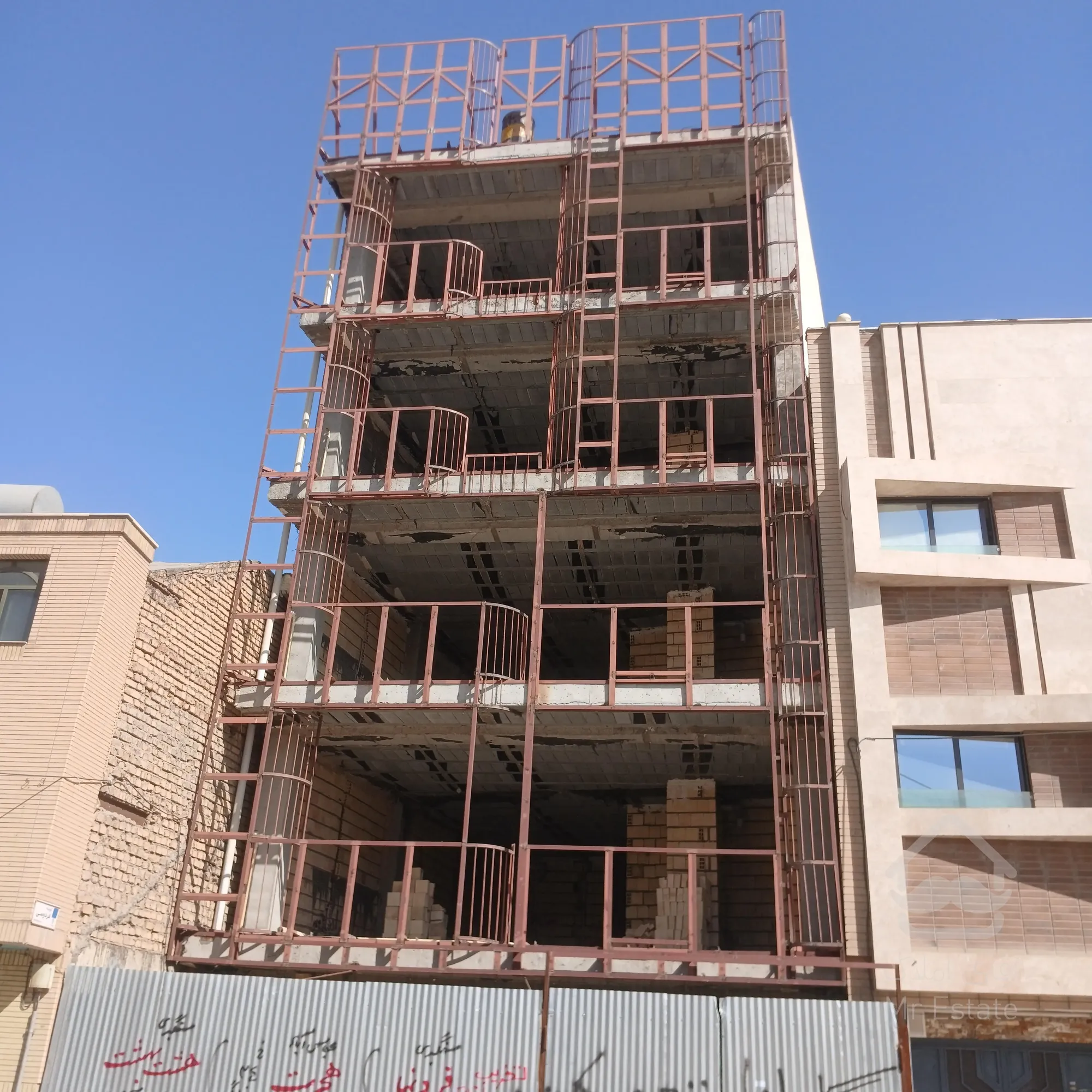 اجرای جوشکاری نبشی نما