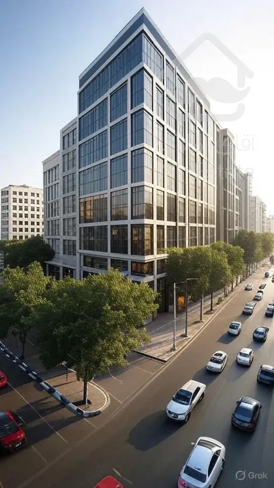 ۵۵ متر ، بر بلوار اصلی ، ساختمان برند