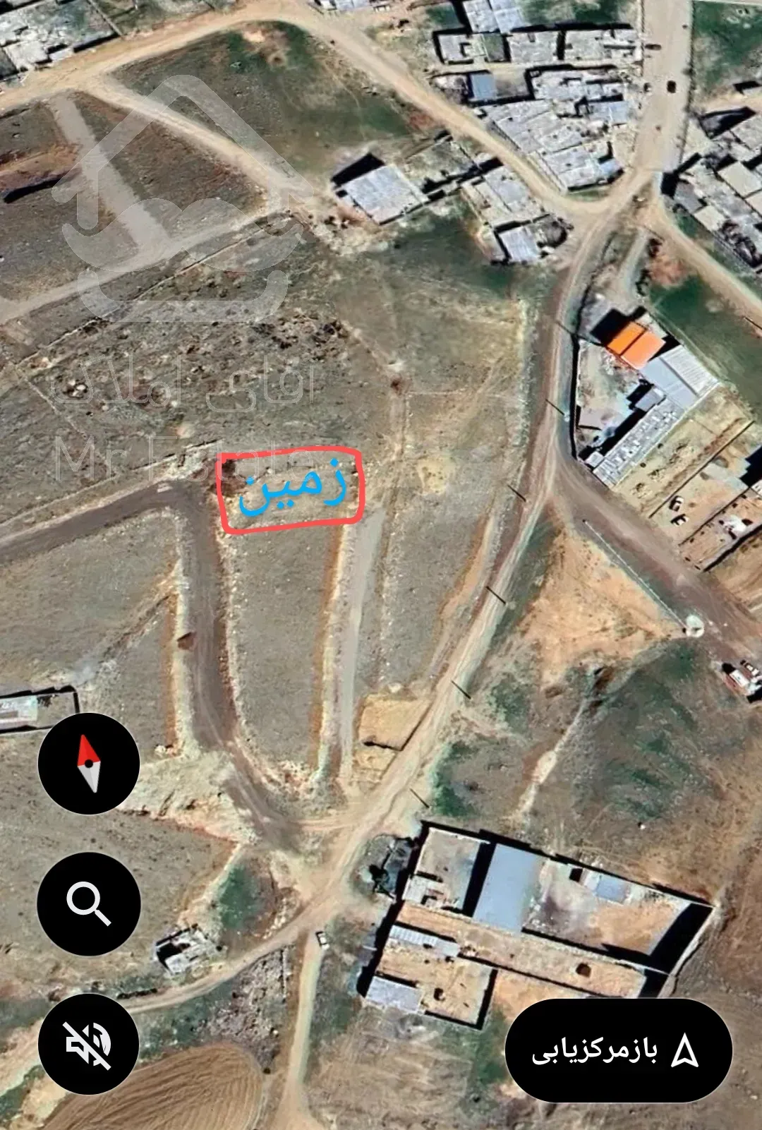 زمین مسکونی 200 متری