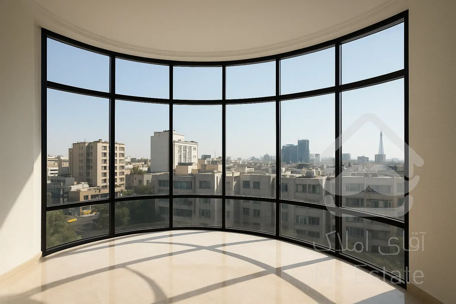 برج اداری / 47 متر / خوش نقشه بدون کوچکترین پرتی