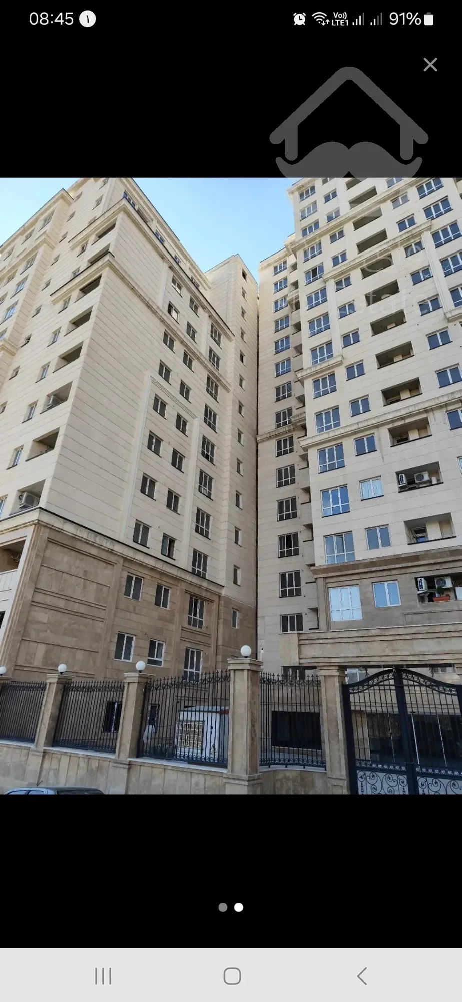 آپارتمان ۱۰۶ متری نوساز کلید نخورده