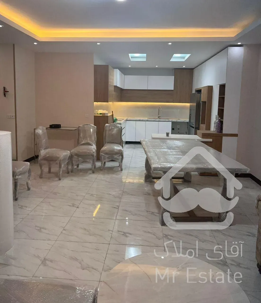 فروش آپارتمان ۱۱۰ متری لوکس شهرک بعثت با متریال درجه ۱