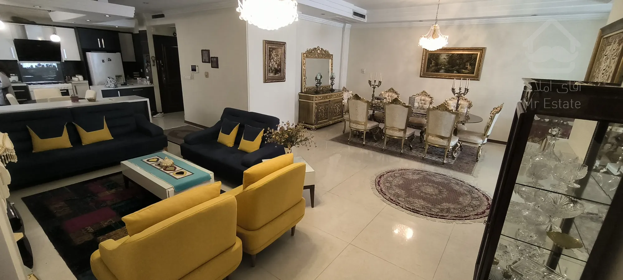 ۱۷۵م ۳خ فول فرنیش مبله مناسب دیپلمات