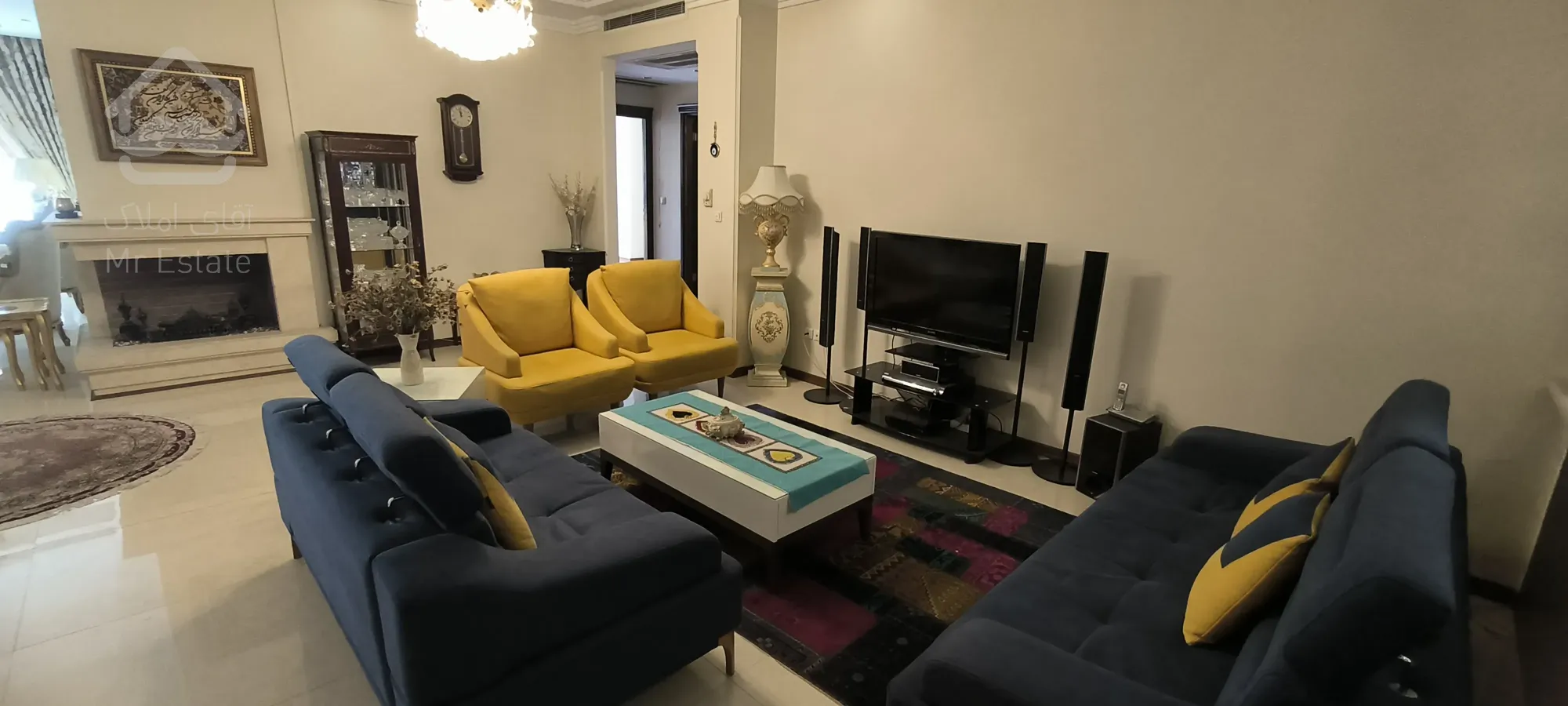 ۱۷۵م ۳خ فول فرنیش مبله مناسب دیپلمات