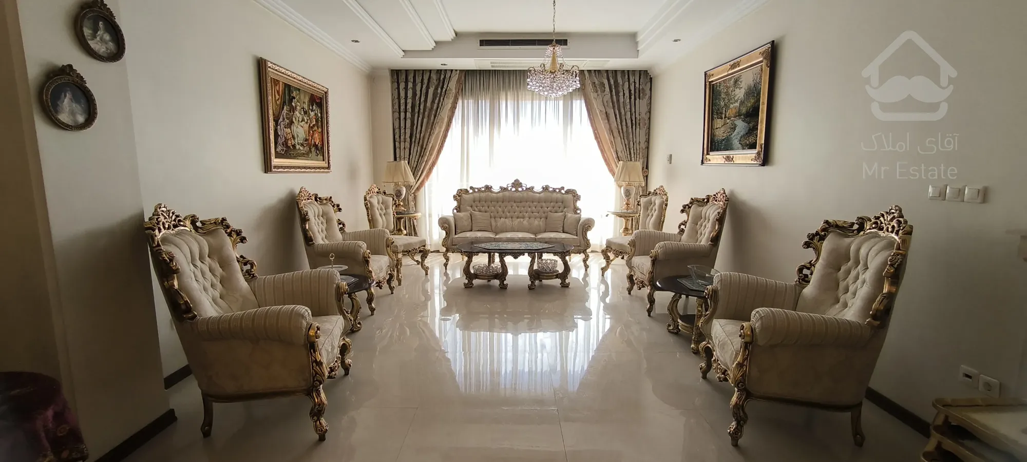 ۱۷۵م ۳خ فول فرنیش مبله مناسب دیپلمات