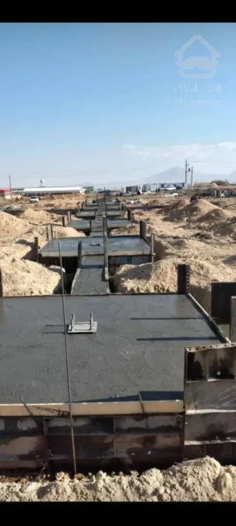 اجرای فونداسیون سوله