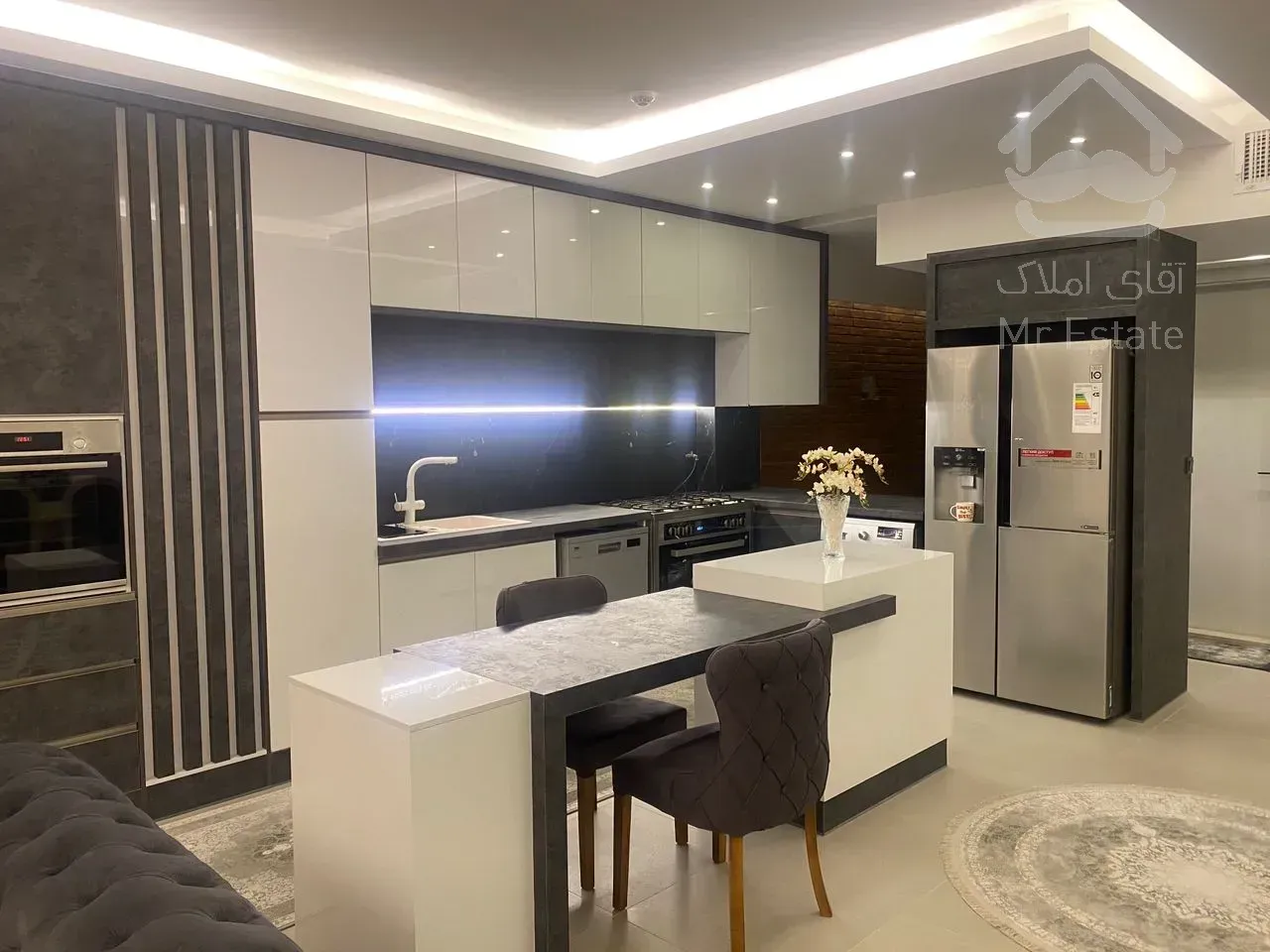 رهن کامل آپارتمان دوخوابه کنارگذر خرازی شیک