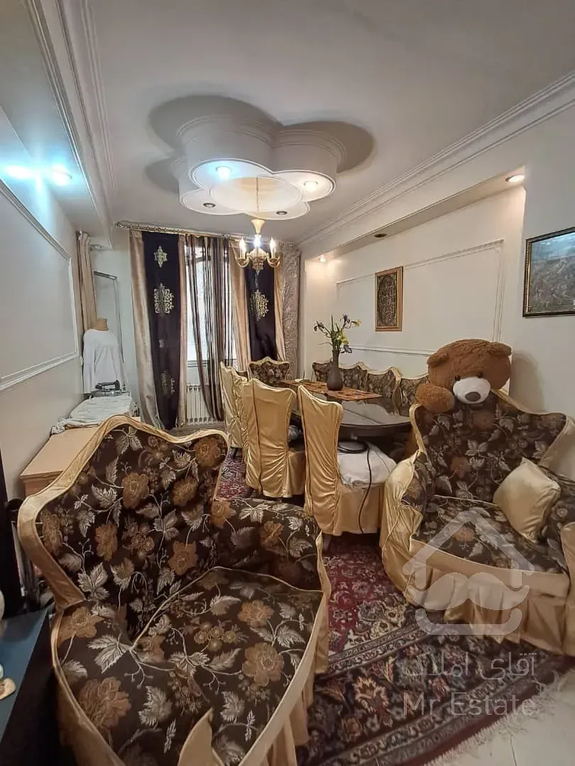 فروش آپارتمان ۸۵متری نما تراورتن بدون پرتی و ضعف