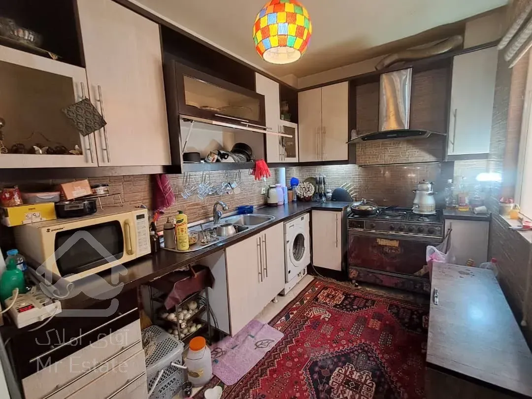 فروش آپارتمان ۸۵متری نما تراورتن بدون پرتی و ضعف