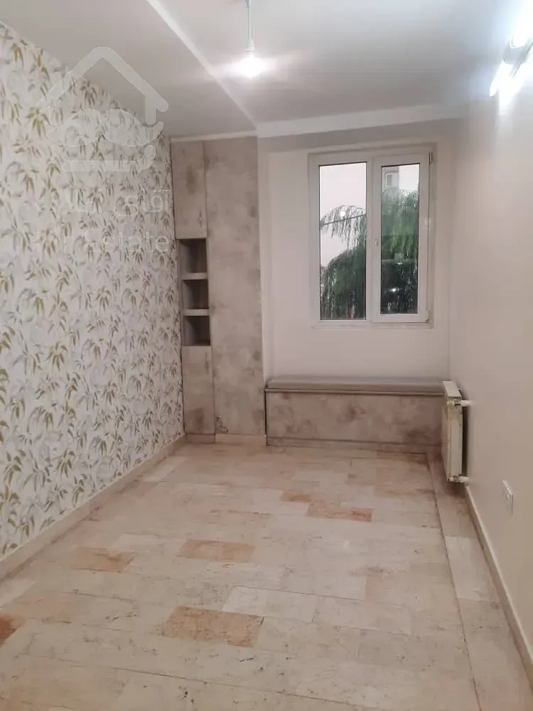 فروش آپارتمان ۹۵متری سالن پرده خور جنوبی نما تراورتن