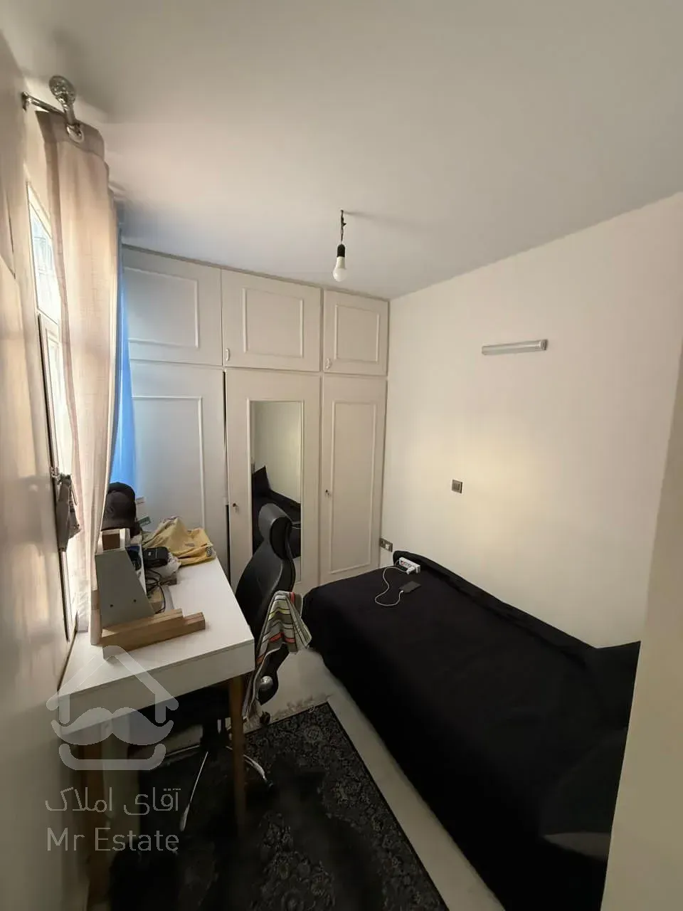 فروش آپارتمان ۵۰متری سالن پرده خور جنوبی نما تراورتن