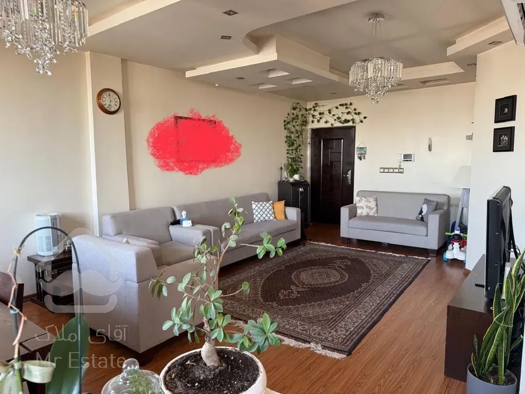 فروش آپارتمان ۹۰متری نما تراورتن فول نور