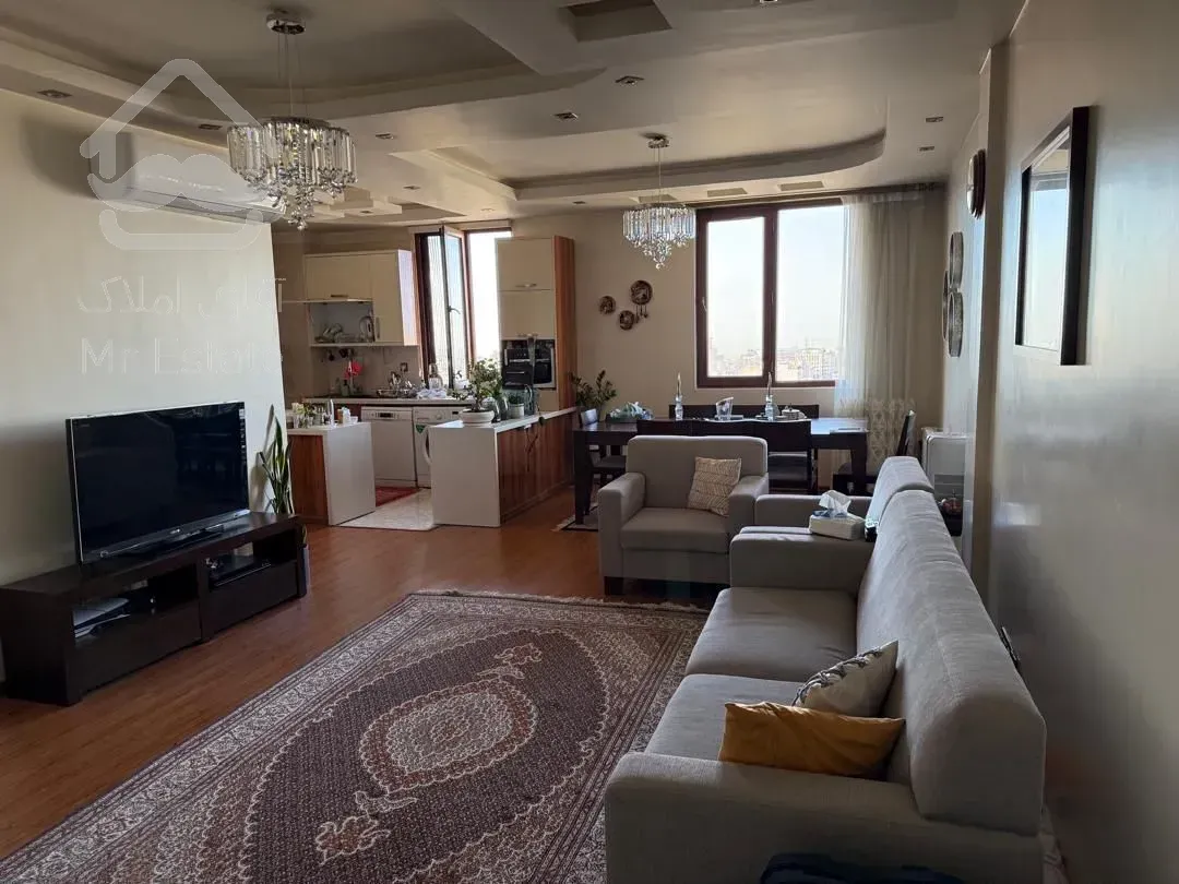 فروش آپارتمان ۹۰متری نما تراورتن فول نور