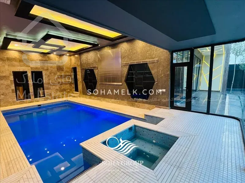 1050 متر باغ ویلای مدرن در شهریار