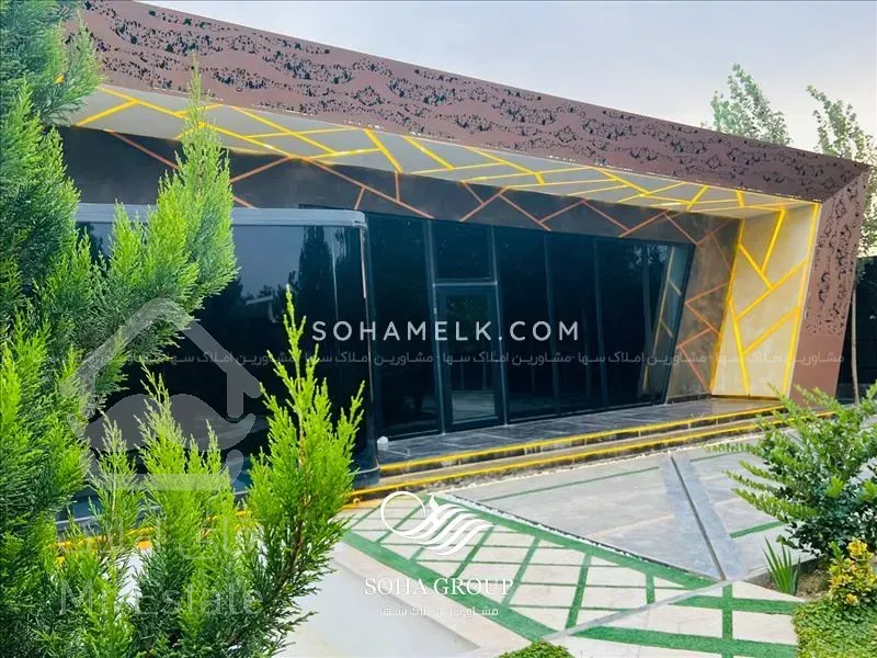 1050 متر باغ ویلای مدرن در شهریار